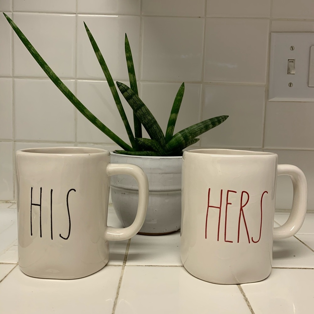 Rae Dunn His & Hers Mugs